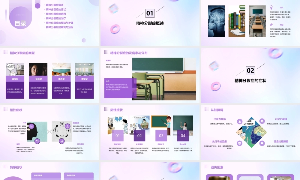 精神分裂症介绍课件
