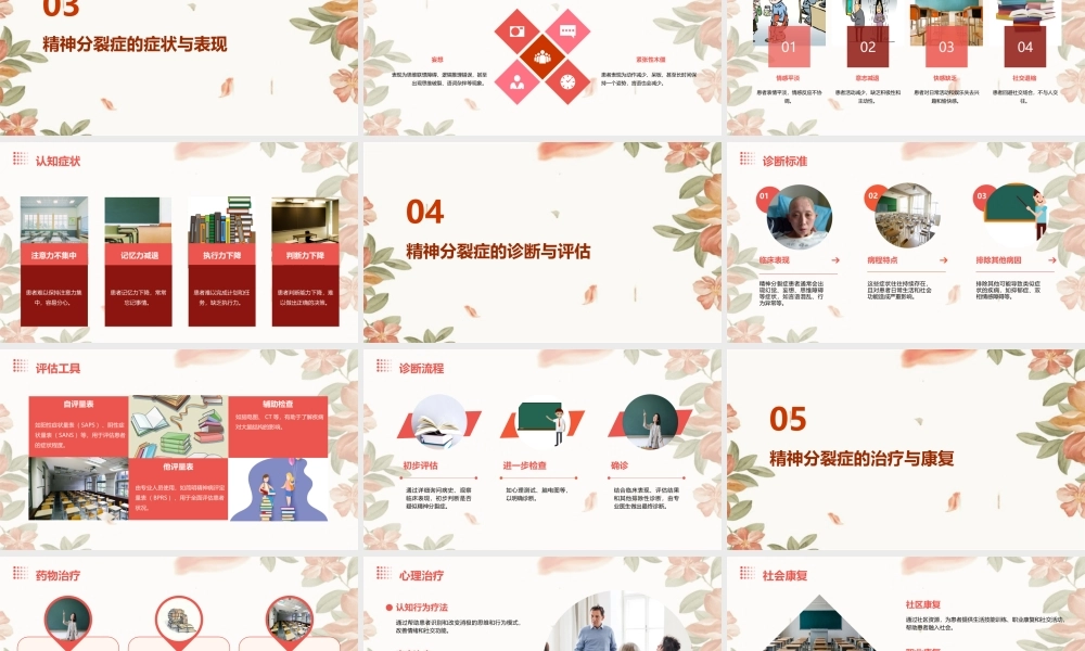 精神分裂症之一概述课件