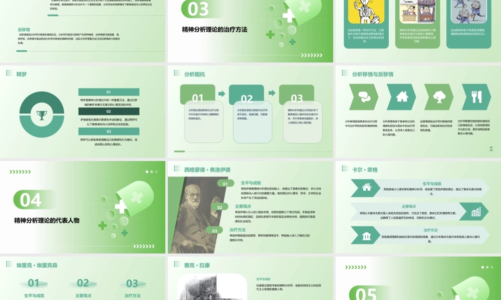 精神分析理论概述完全版课件