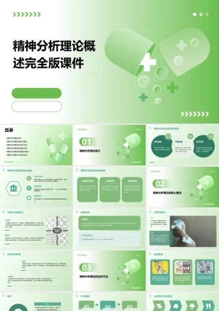 精神分析理论概述完全版课件