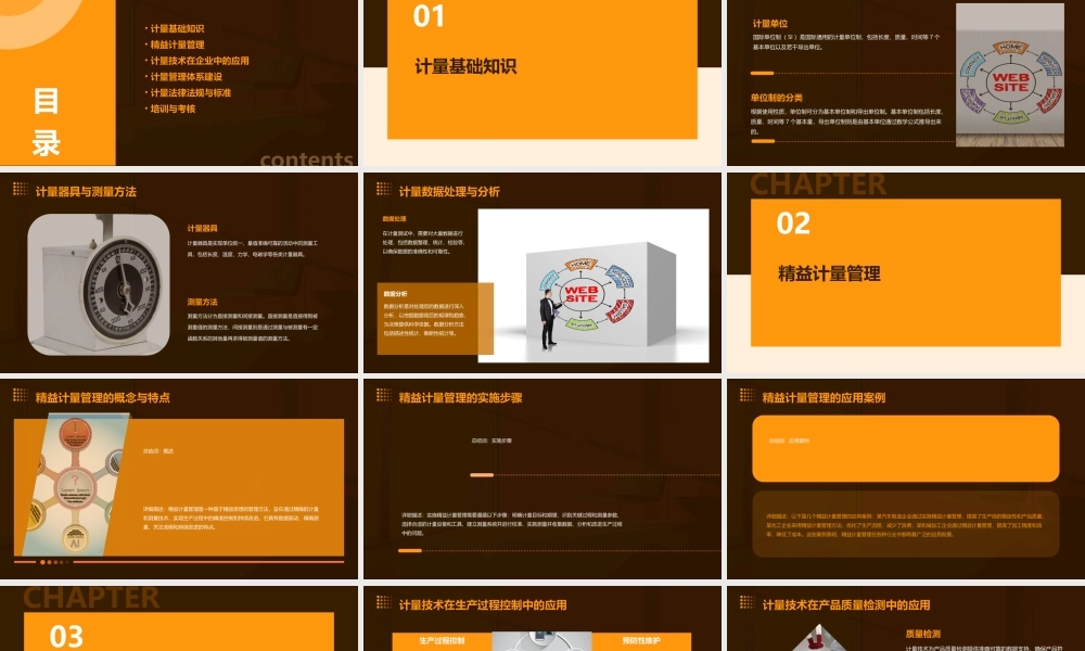 精益管理顾问之计量培训教材课件