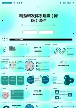 精益研发体系建设(原版)课件