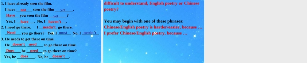 九年级英语下册 Unit1 You Can Write Poetry Lesson1 Poetry, Please课件 冀教版 课件