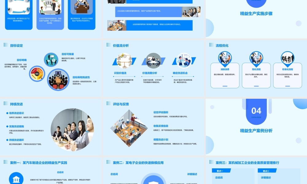 精益生产管理层培训课件