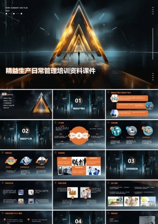 精益生产日常管理培训资料课件