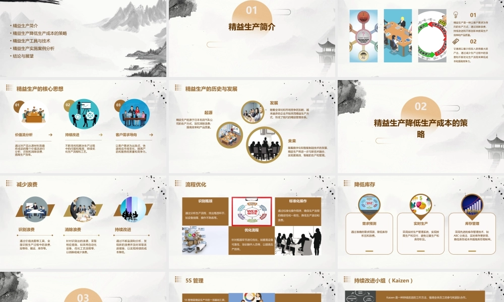 精益生产如何降低生产成本课件