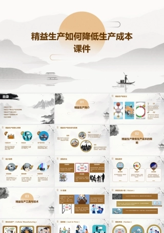 精益生产如何降低生产成本课件