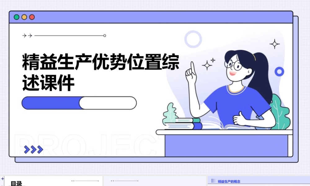 精益生产优势位置综述课件