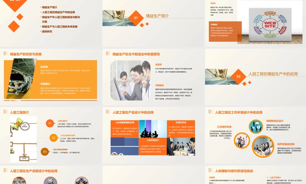 精益生产之人因工程(修改版)课件
