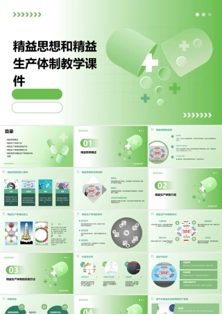 精益思想和精益生产体制教学课件