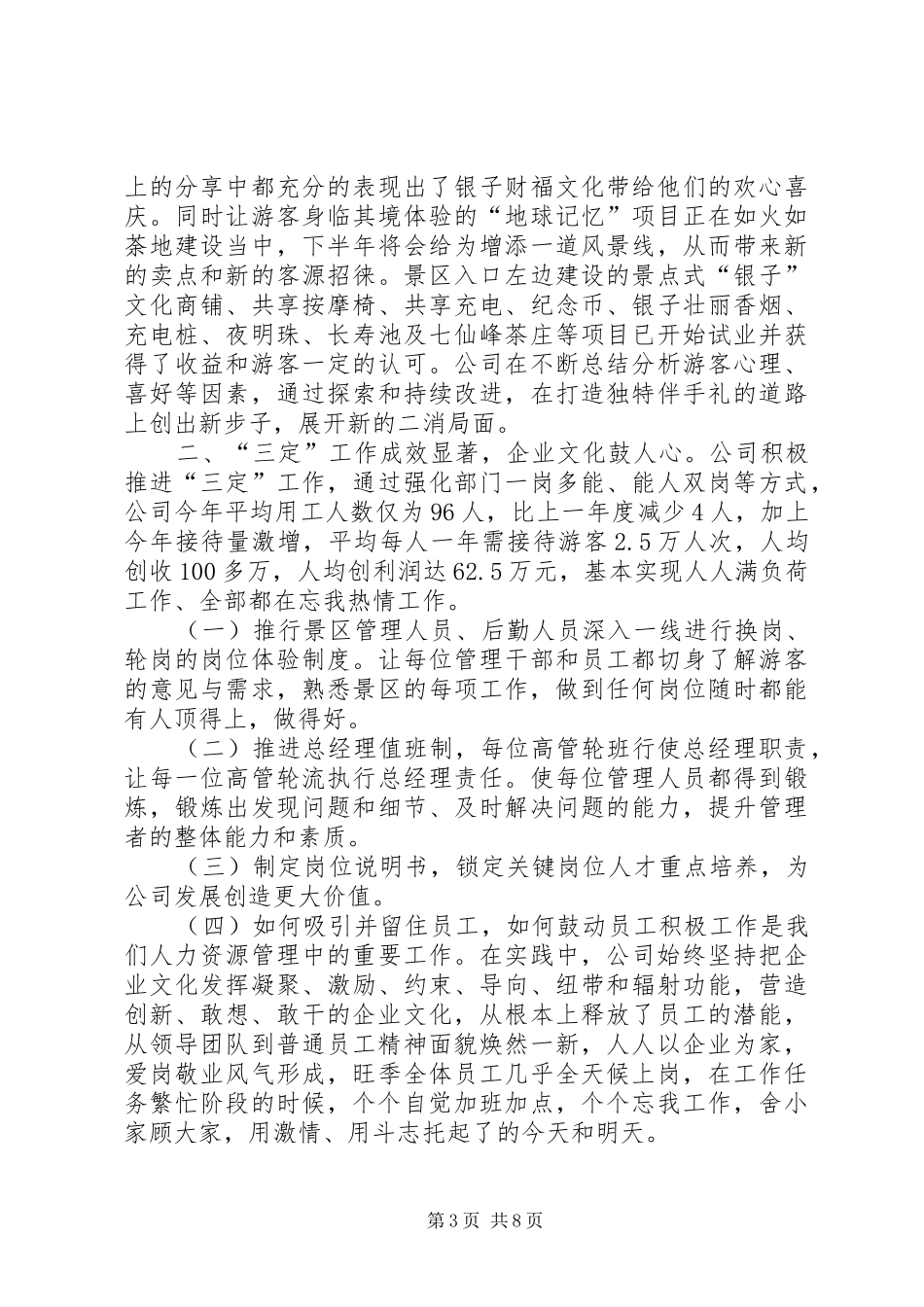 景区公司工作总结及工作计划_第3页