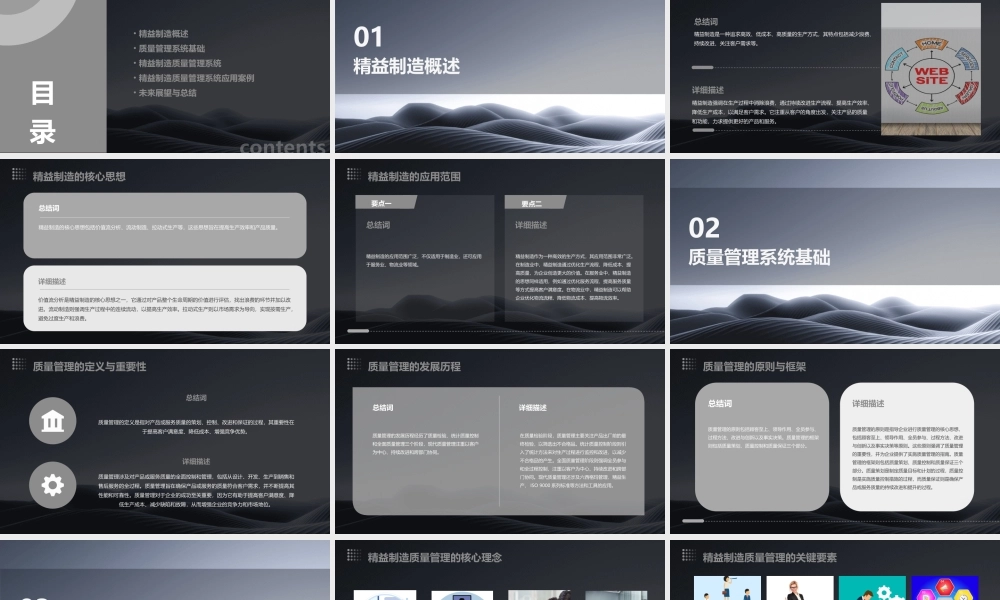 精益制造质量管理系统课件