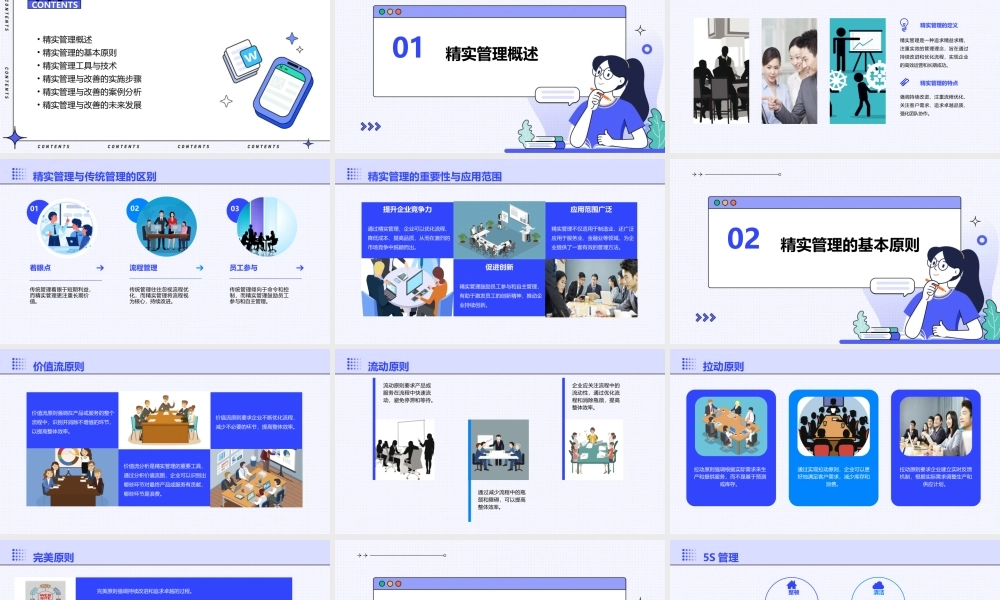 精实管理与改善转训课件