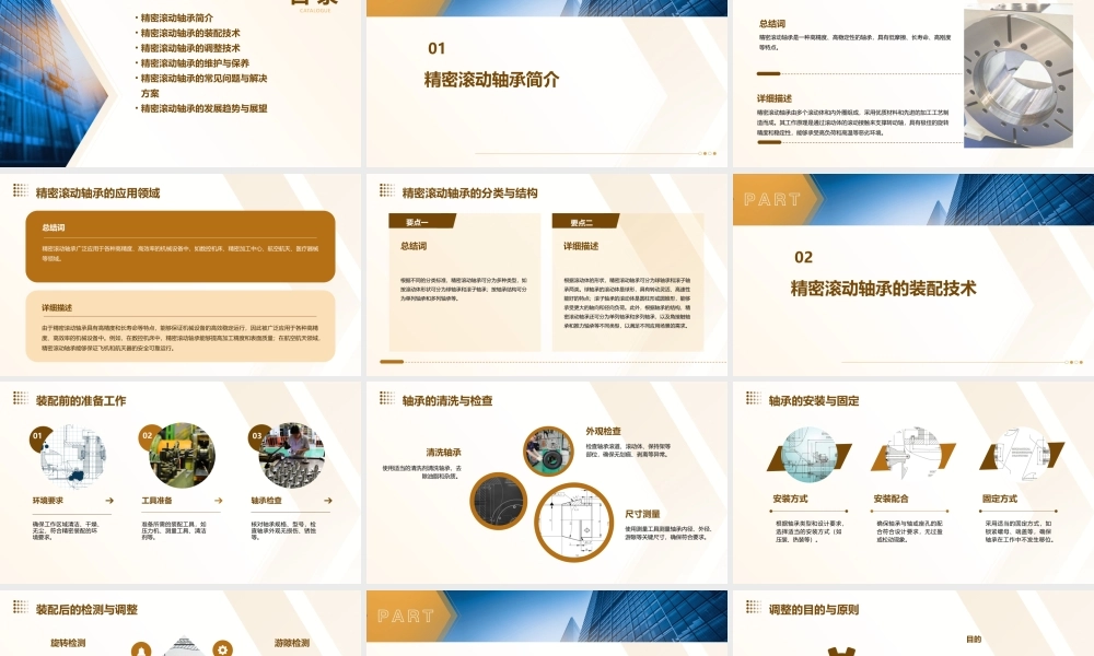 精密滚动轴承装配与调整资料课件