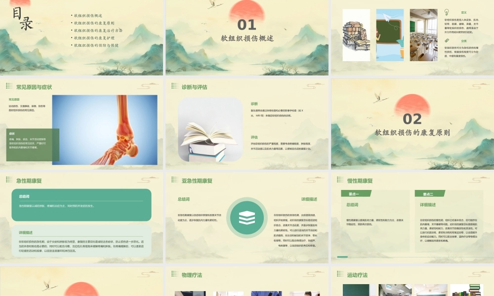 精品软组织损伤的康复课件