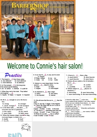九年级英语上：Unit 2 Hair care More practice课件上海牛津版 课件