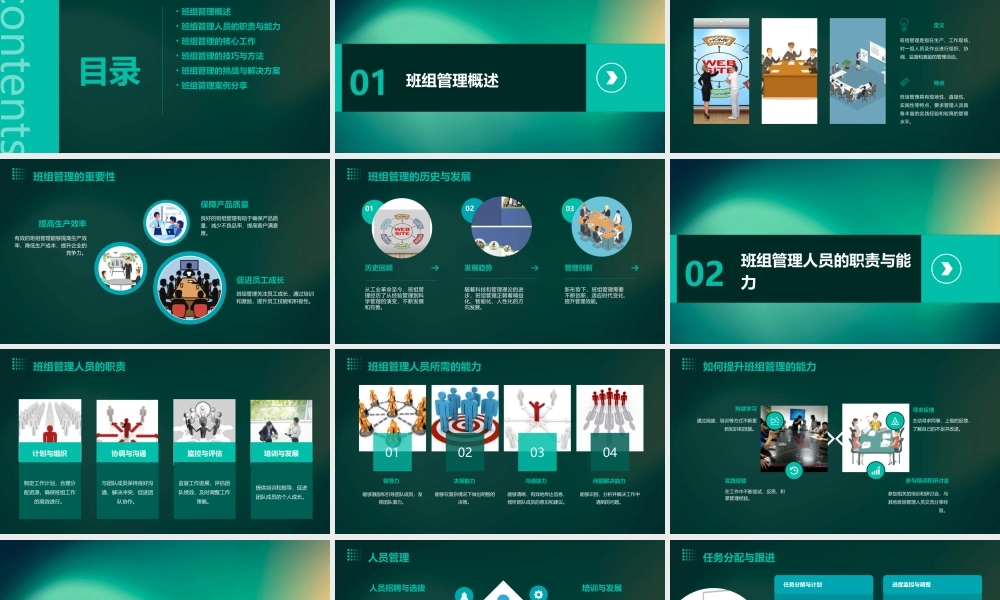 精品分享《如何做一名合格的班组管理人员》课件