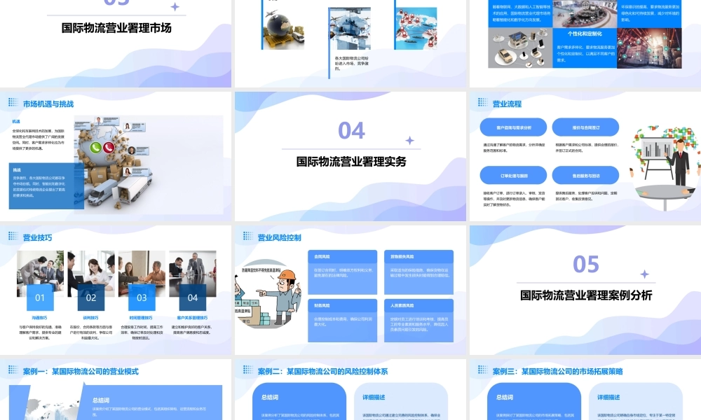 精华]国际物流营业署理课件