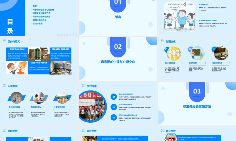 精准关爱青春同行课件