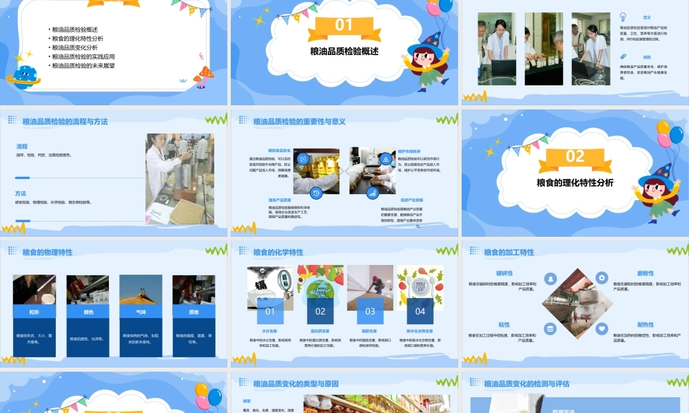 粮油品质检验与分析粮食的理化特性与品质变化课件