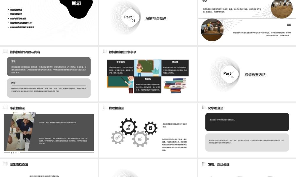 粮情检查及常规处理方法课件