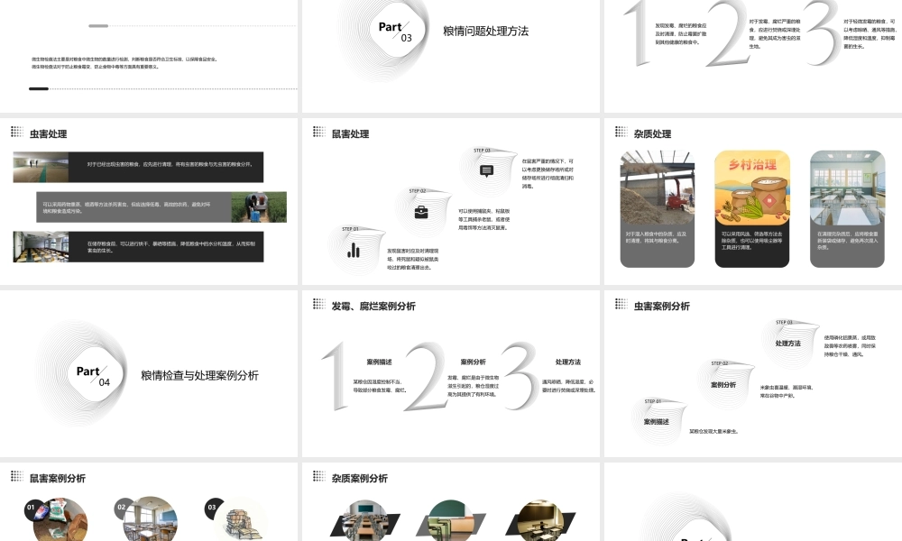 粮情检查及常规处理方法课件