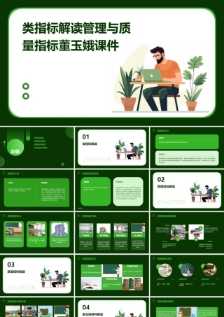 类指标解读管理与质量指标董玉娥课件