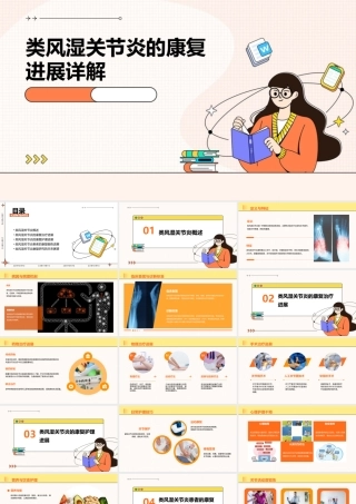 类风湿关节炎的康复进展详解课件