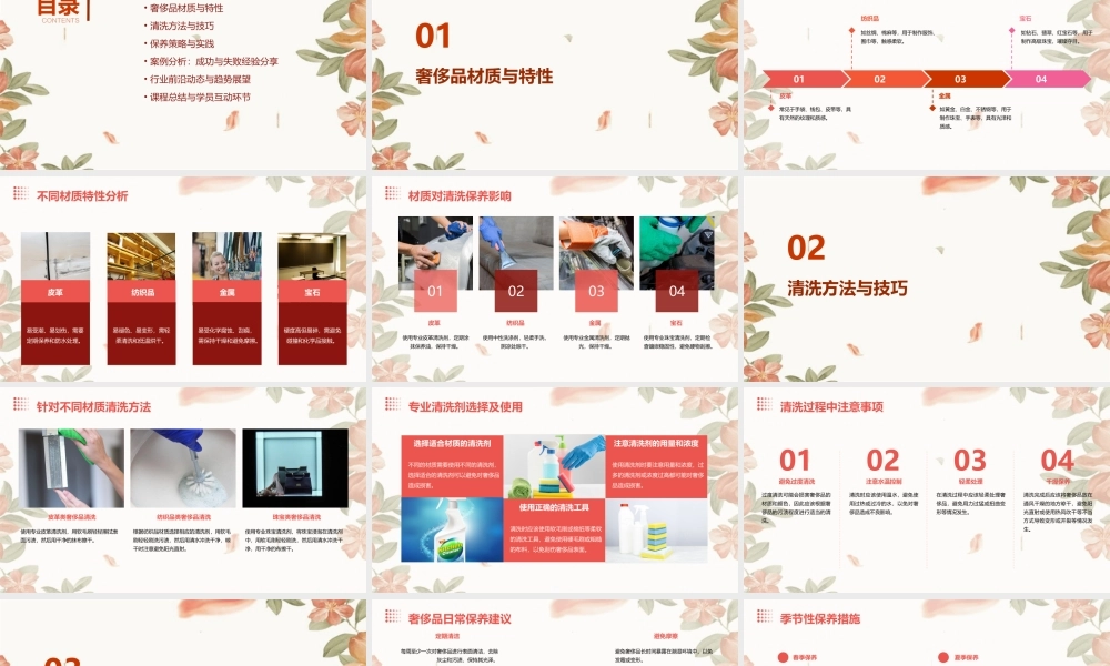 米兰奢侈品奢侈品的清洗和保养的小秘诀课件