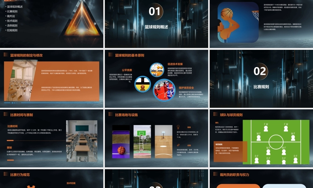 篮球规则与裁判法课件