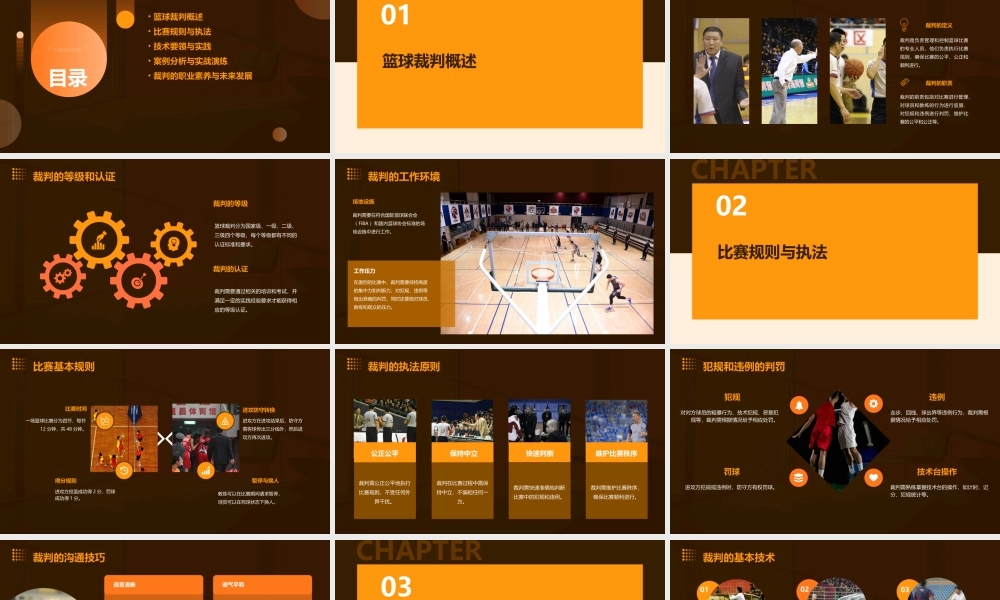 篮球裁判执法规则课件