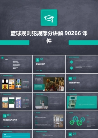 篮球规则犯规部分讲解90266课件