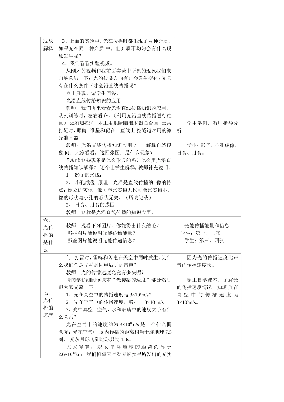 光源光的传播教案_第3页