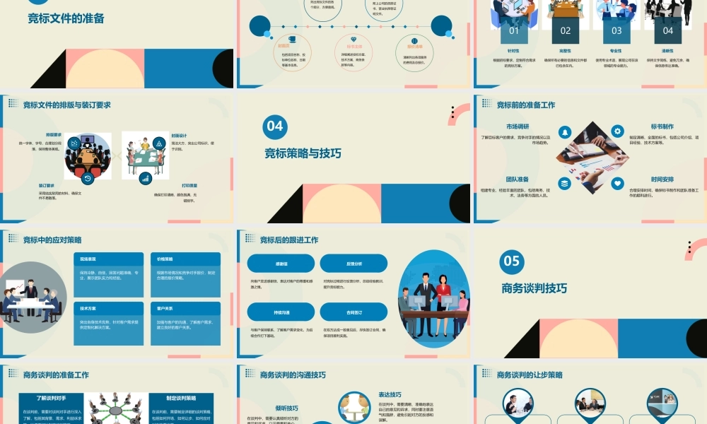 竞标与商务文档课件
