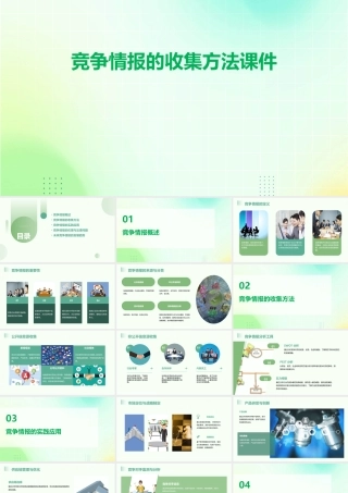 竞争情报的收集方法课件