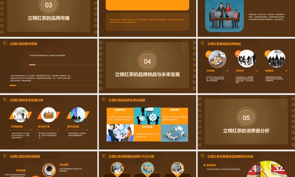 立顿红茶的品牌与价值分析课件