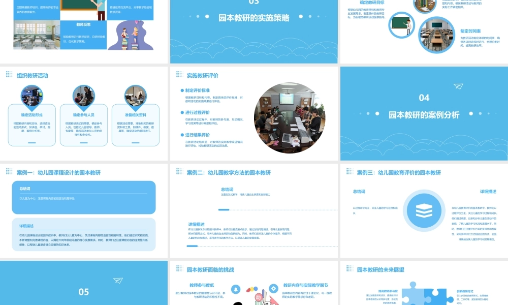 立足园本教研课件