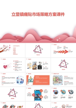 立显镇痛贴市场策略方案课件