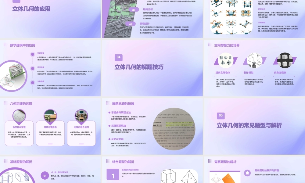 立体几何知识点课件