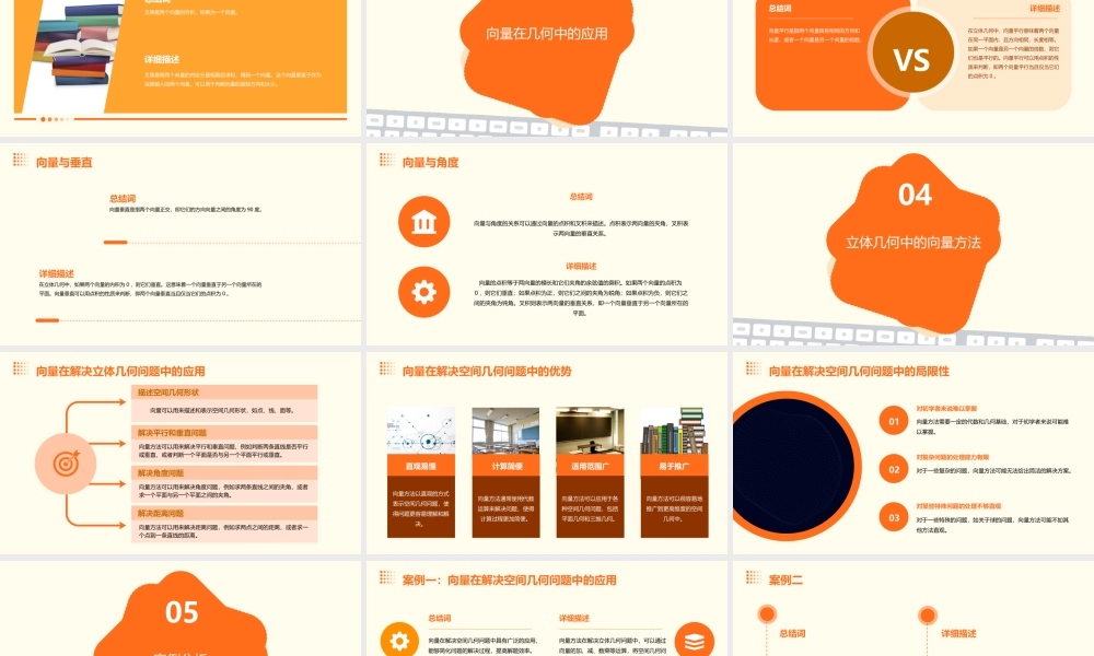 立体几何中的向量方法平行垂直课件