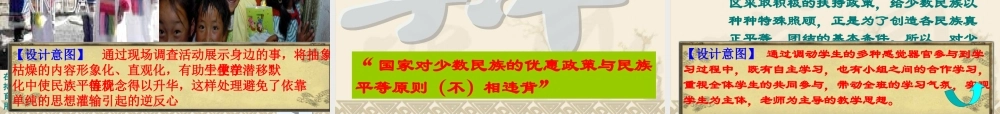 说课竞赛课件处理民族关系的原则