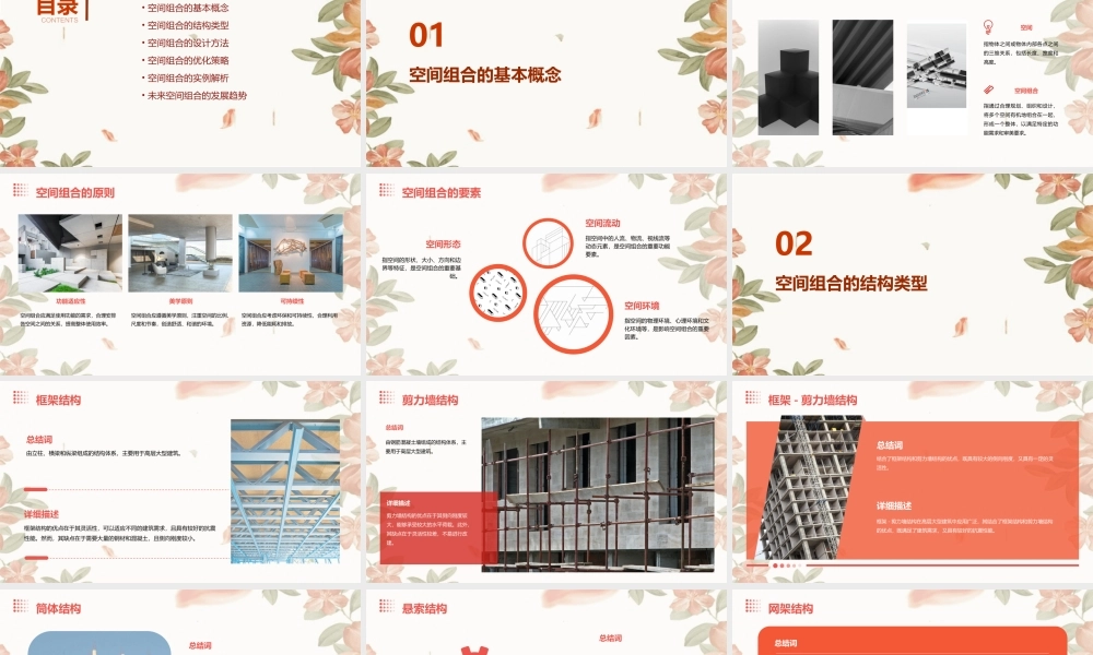 空间组合的结构与类型课件