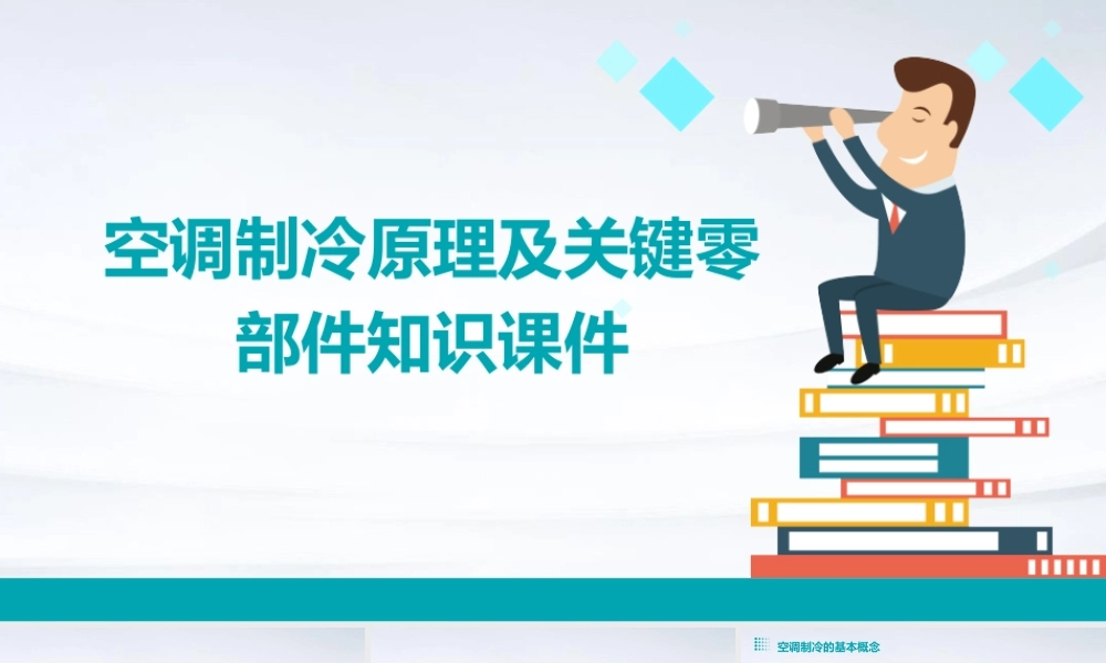 空调制冷原理及关键零部件知识课件