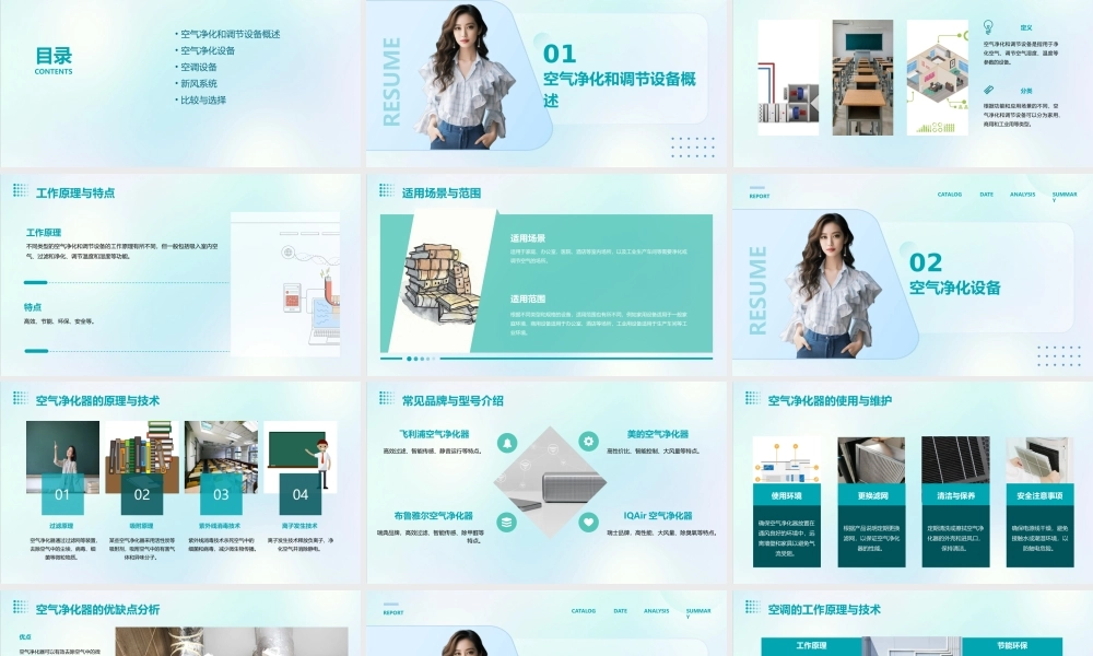空气净化和调节设备课件