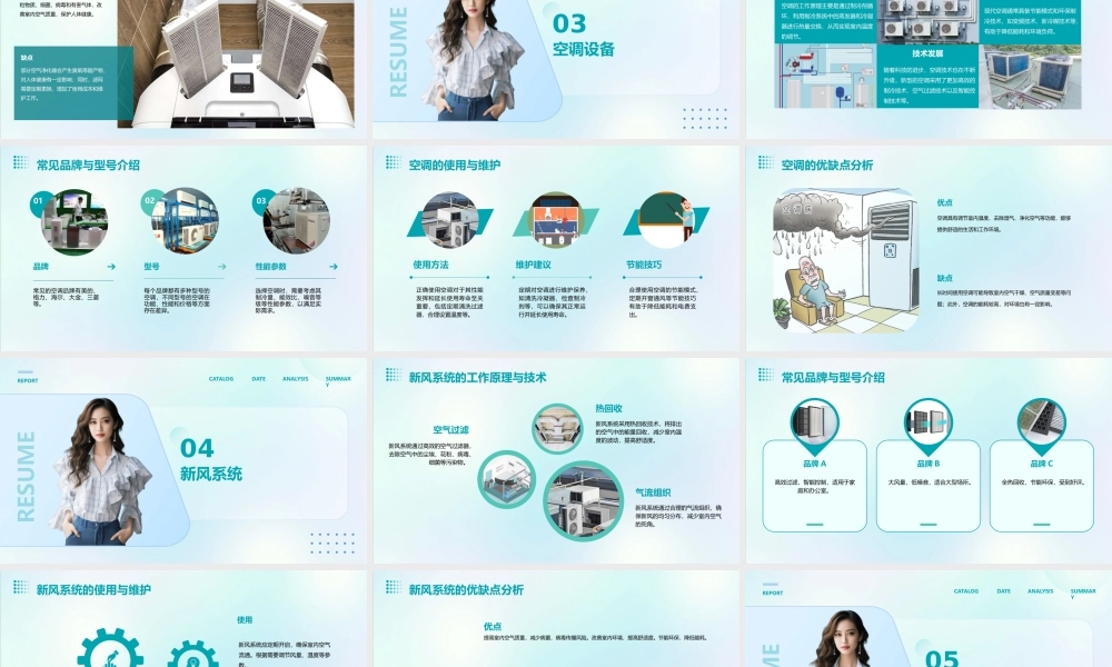 空气净化和调节设备课件