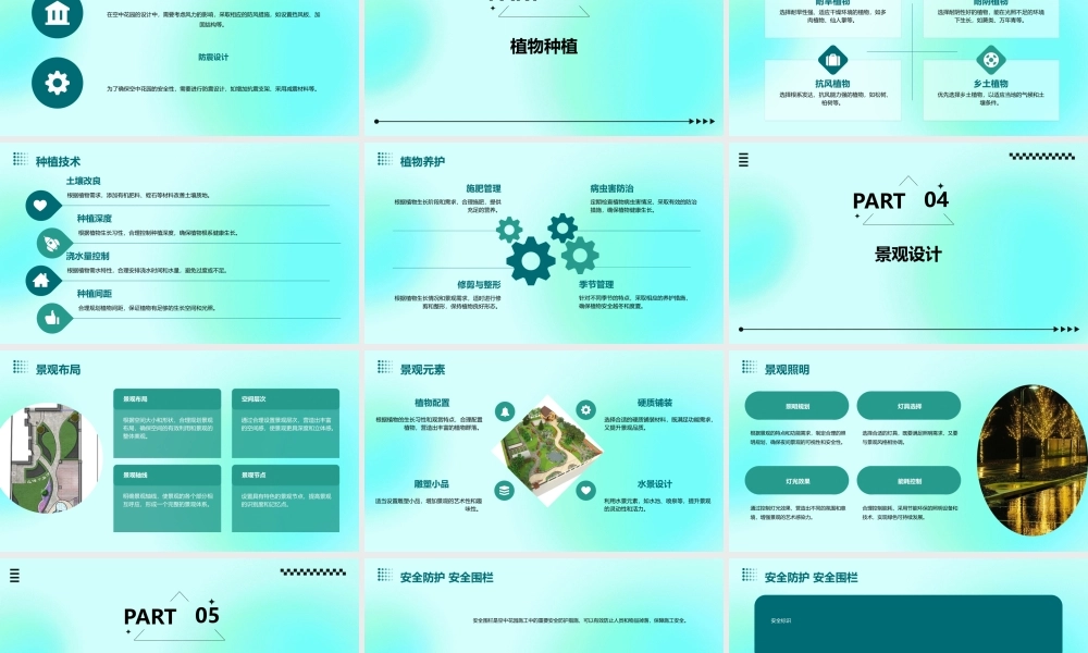 空中花园施工的流程课件