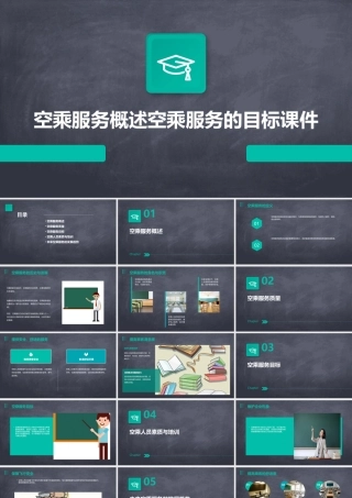 空乘服务概述空乘服务的目标课件