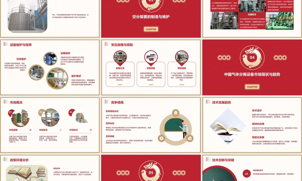 空分装置简介七中国气体分离设备商务网教学课件