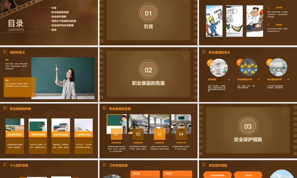 穹顶之下更少职业暴露更多安全保护final课件