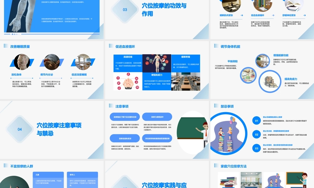 穴位按摩简介课件